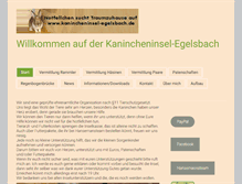 Tablet Screenshot of kanincheninsel-egelsbach.de